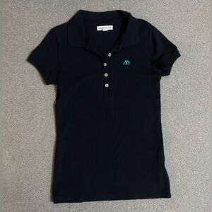 Aeropostale Small Black School Polo